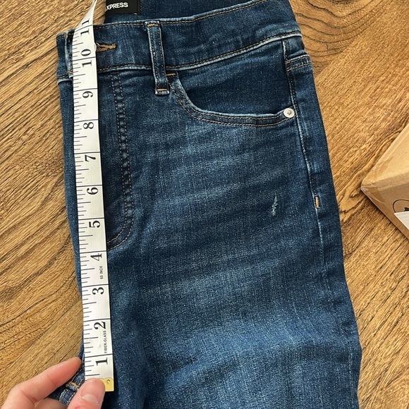 Express Jeans high rise boot cut size 8 29 waist - Picture 8 of 9